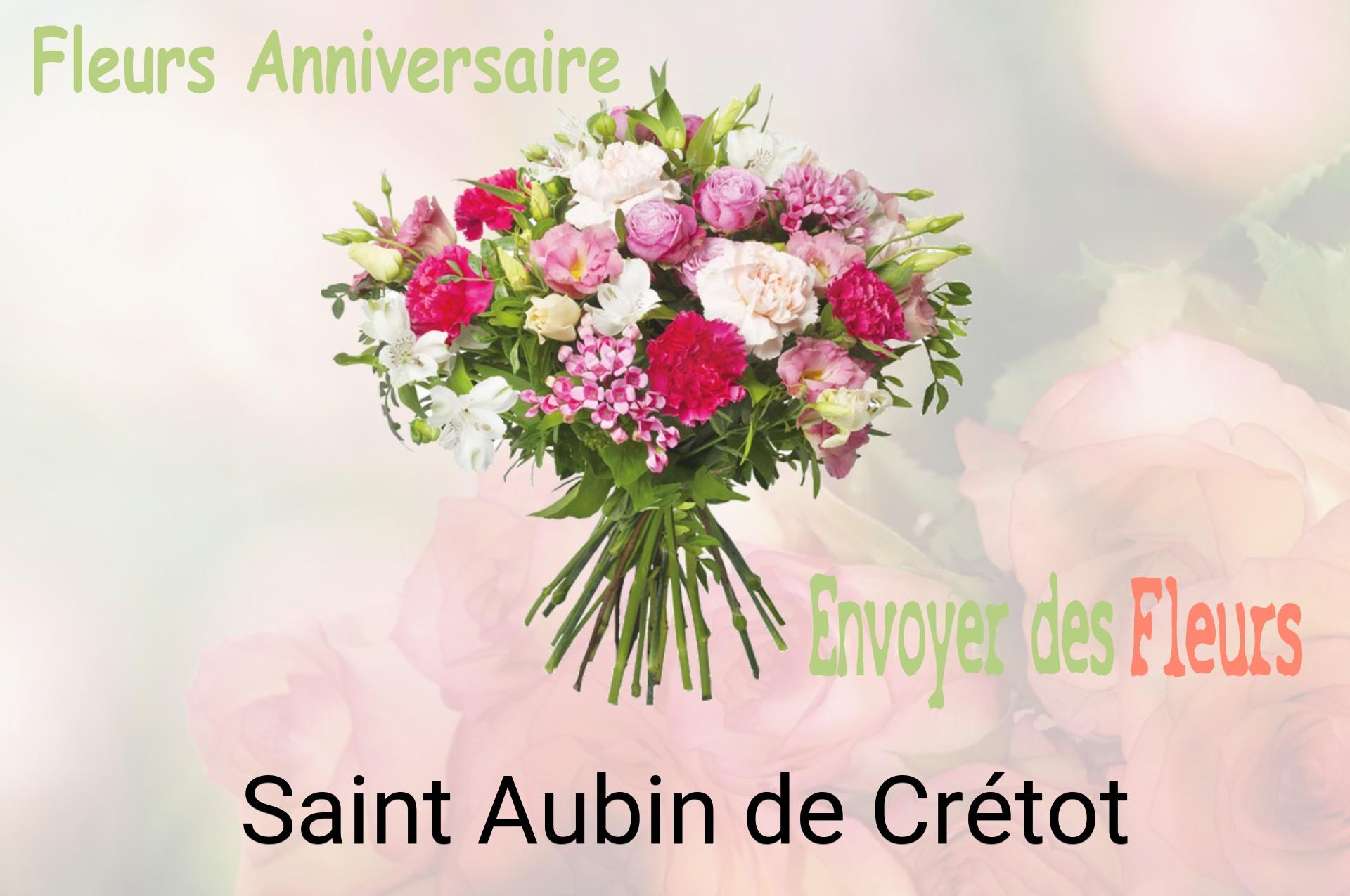 Bouquet de fleurs d’anniversaire livré à Saint-Aubin-de-Crétot