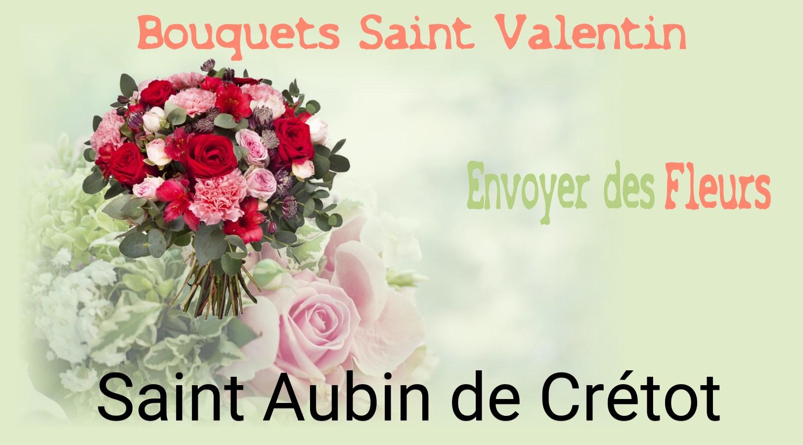 Roses de Saint-Valentin livrées à Saint-Aubin-de-Crétot